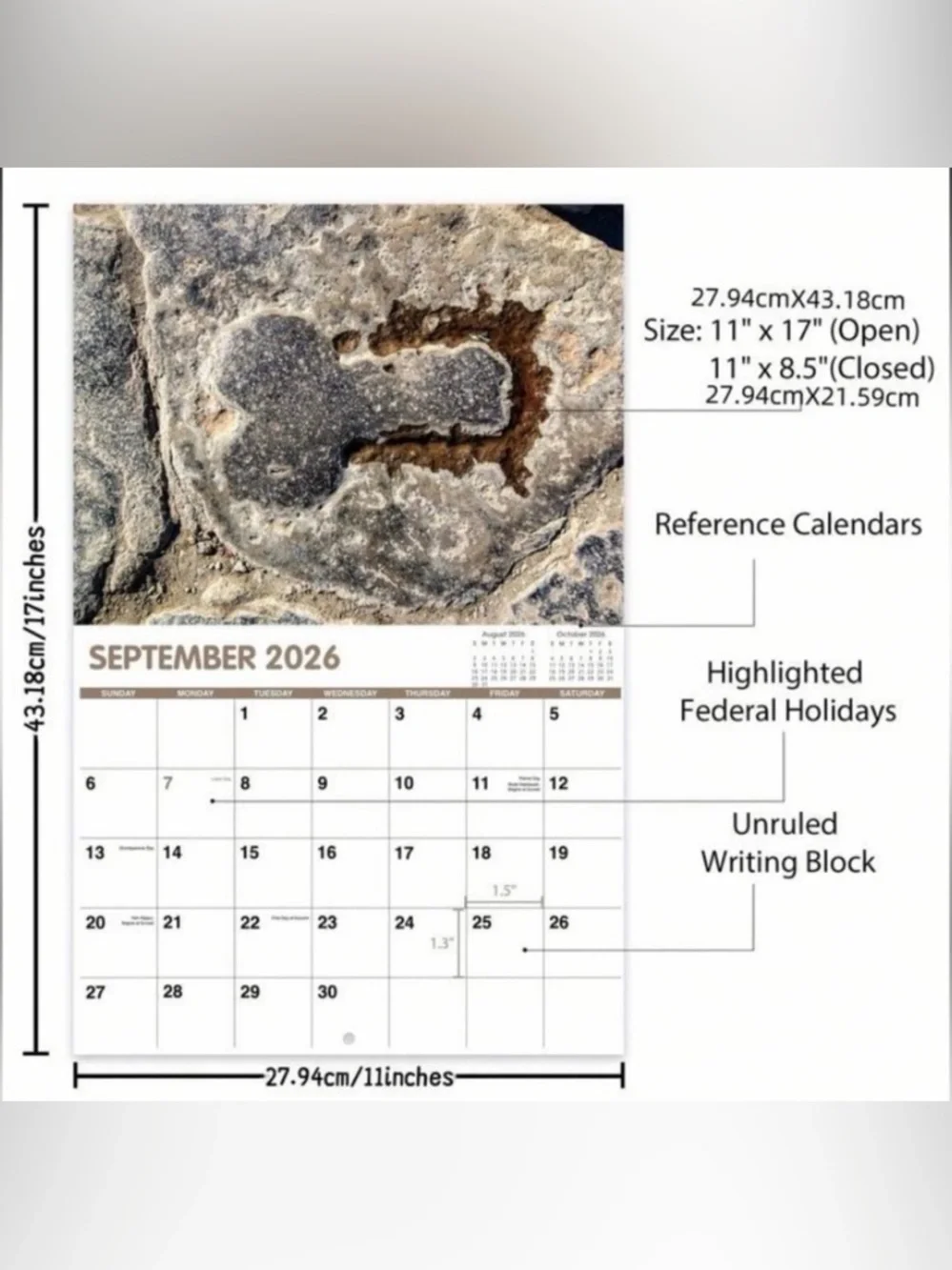 Nature's D**k Pics 2026 Calendar